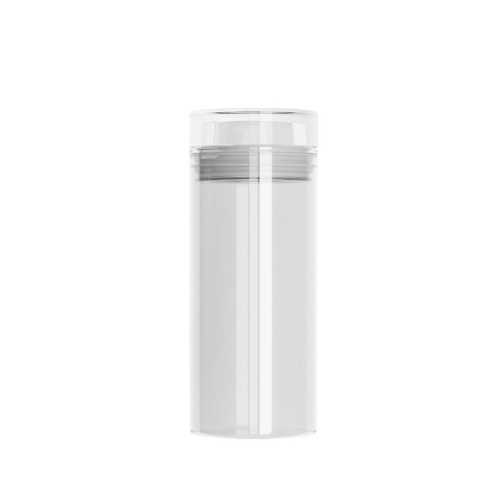 200 Large 90ML Tube Jar  – Clear Single-Fin Gasket Lid